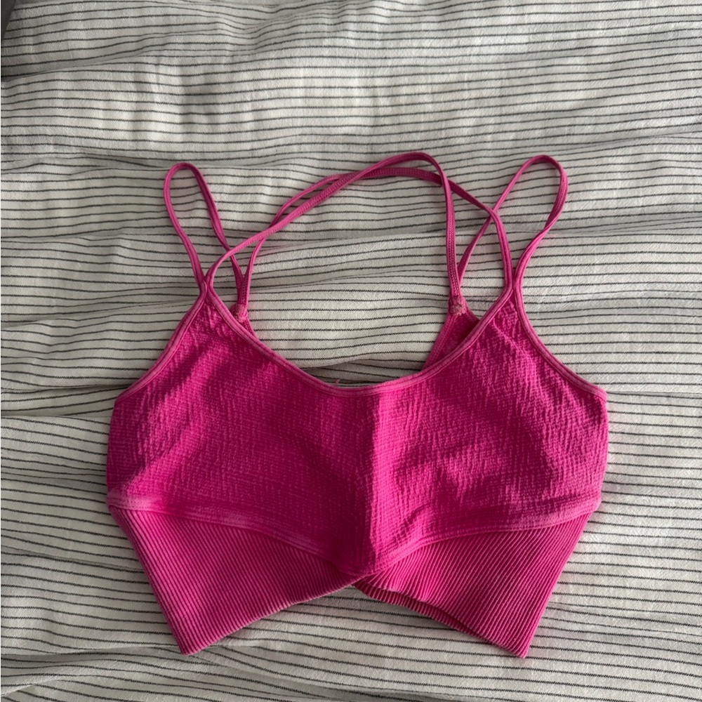 Free people cotton bralette!!